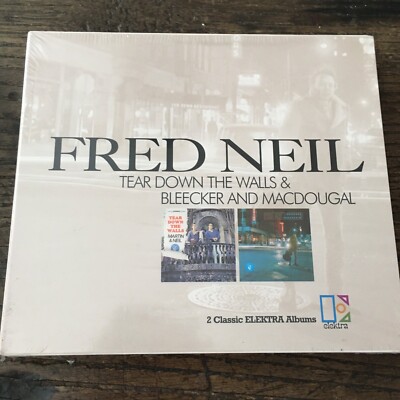 Fred Neil   Tear Down The Walls And Bleecker & MacDougal CD !FACTORY SEALED
