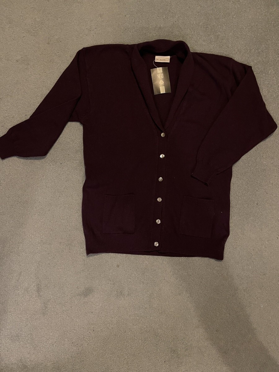 Vintage Next Women's Cardigan, BNWT Rollneck And Patch Pockets