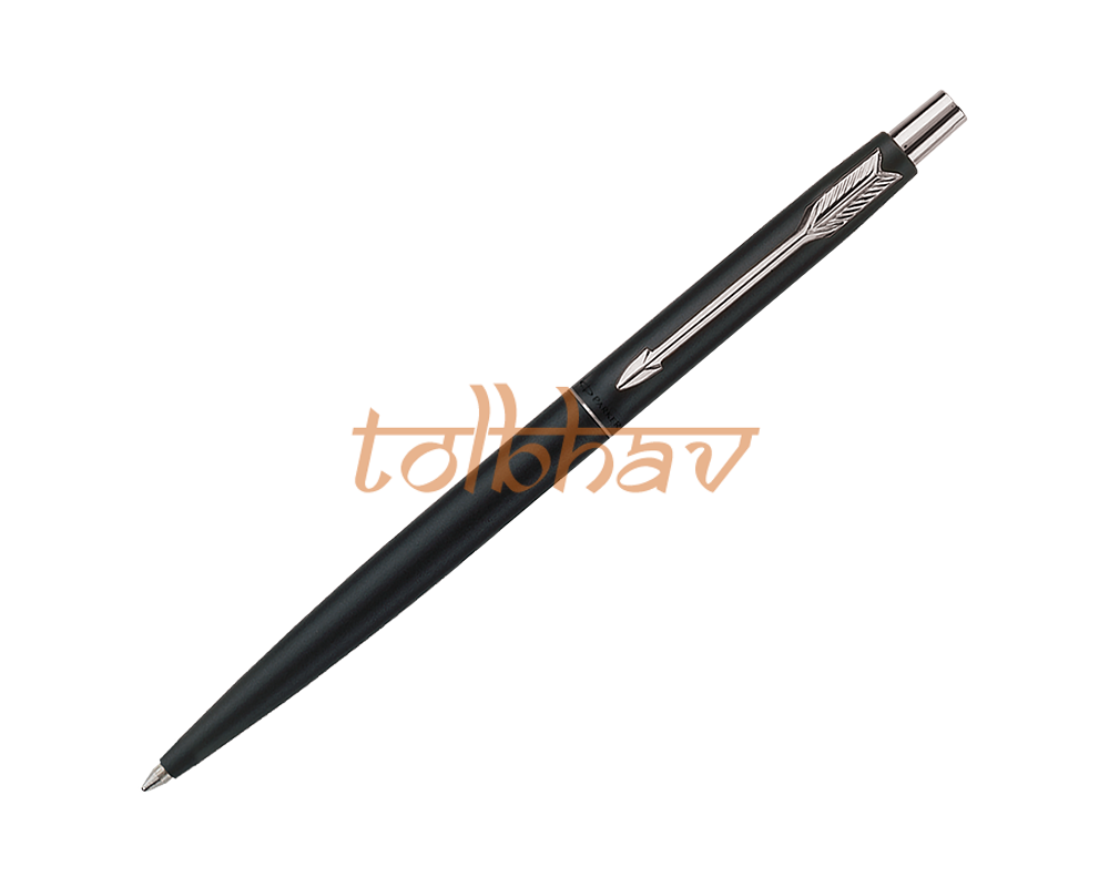Parker Classic Matte Black Chrome Trim Ball Pen