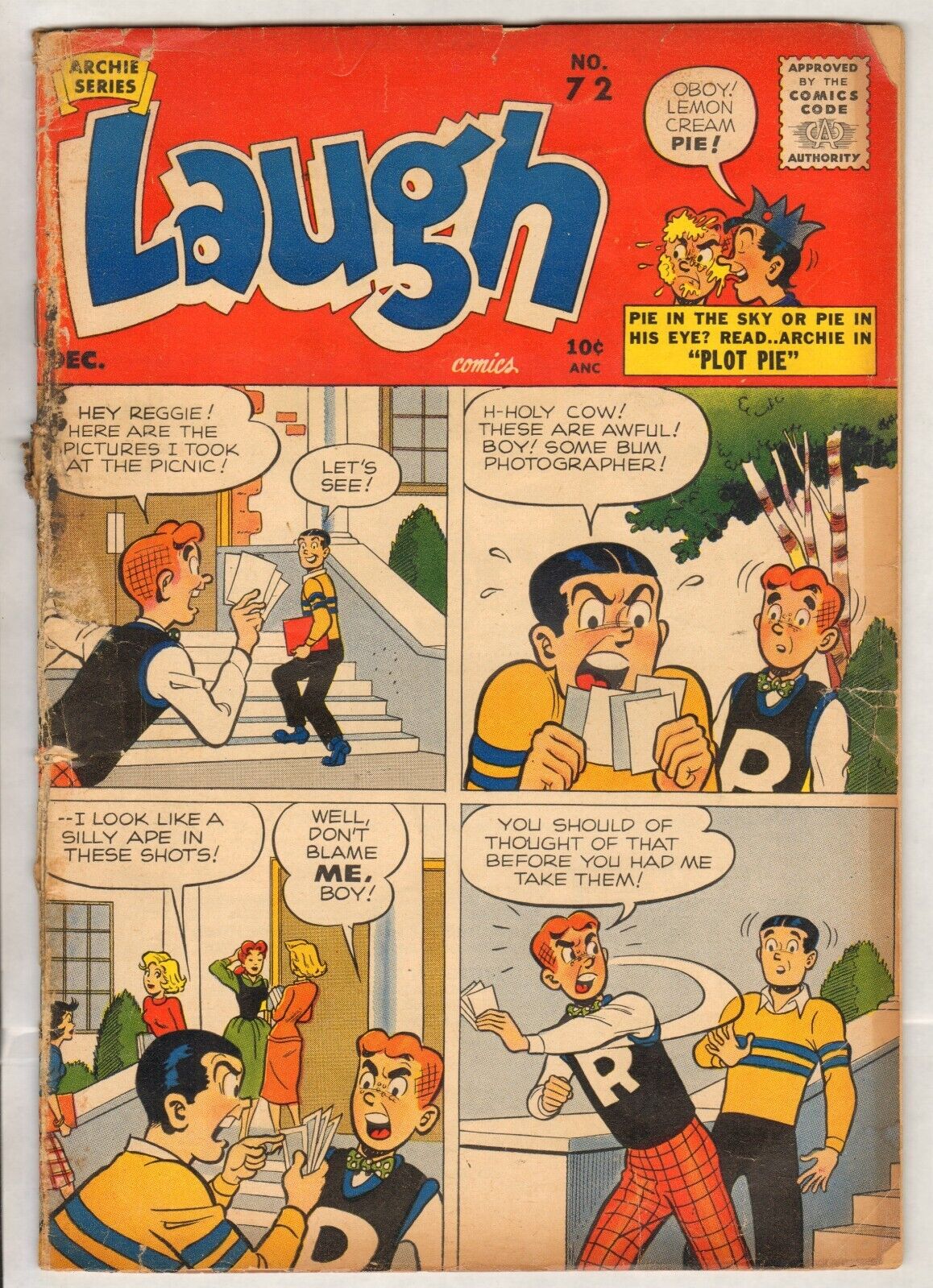 Laugh Comics #72 (GD+) (1955, Archie)