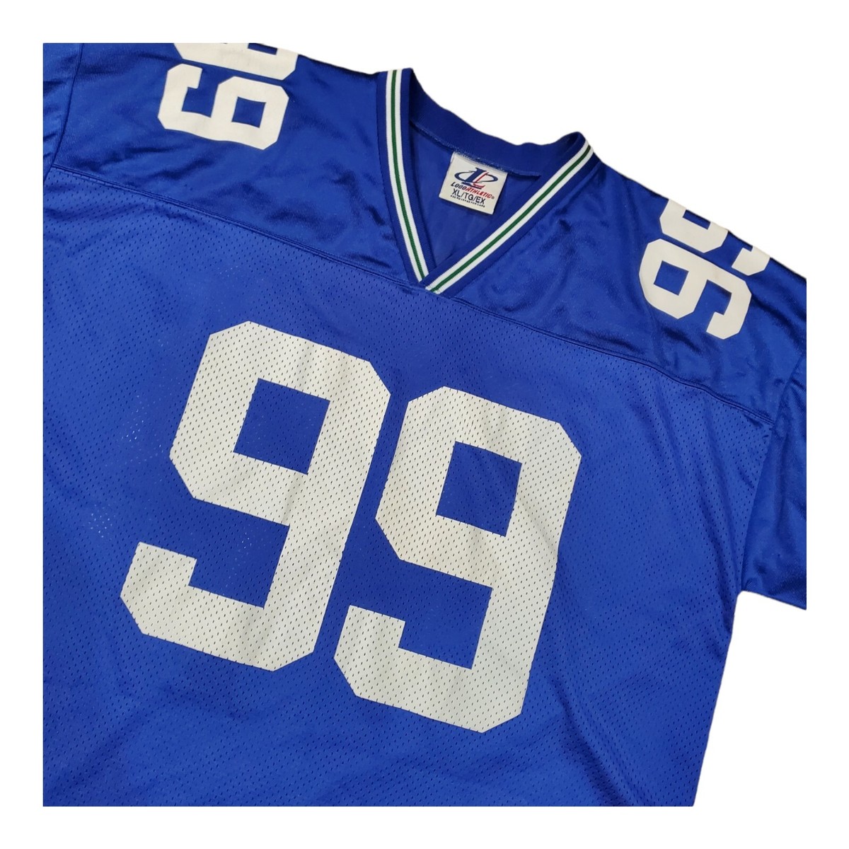 Ｍ＆Ｎ ＮＦＬ SEATTLE SEAHAWKS スタジアム ジャン5L Seattle Seahawks Football Jersey Blue Green Kid's M Boy Girl
