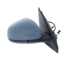 Renault Twingo 2014-2019 Wing Door Mirror Manual Cable Primed Drivers Side Right