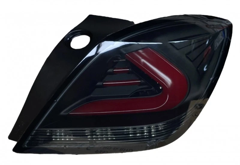PARA OPEL ASTRA H GTC LUCES TRASERAS LED BLACK SMOKE RO27LLBS LITEC carDNA NEGRO - Imagen 3 de 4