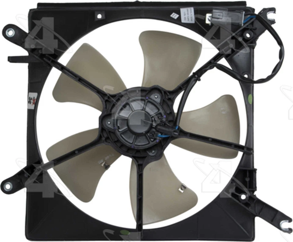 Conjunto de ventilador auxiliar para Honda Accord 1990-1993 1991 1992 75211 Foto 4 de 4