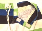 Sports Essentials    Size S  Bold Striped Board Shorts - Black, White, Lime,Blue — photo 5