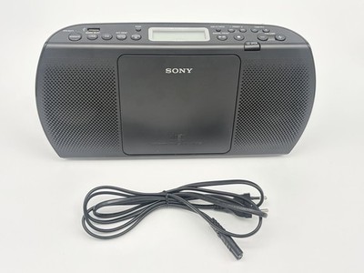 Sony ZS-PE40CP Tragbares Audio System CD-Player Radio USB MP3 Schwarz