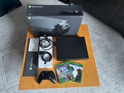 Xbox One X 1 TB + Controller + Spiele + OVP + Top Zustand