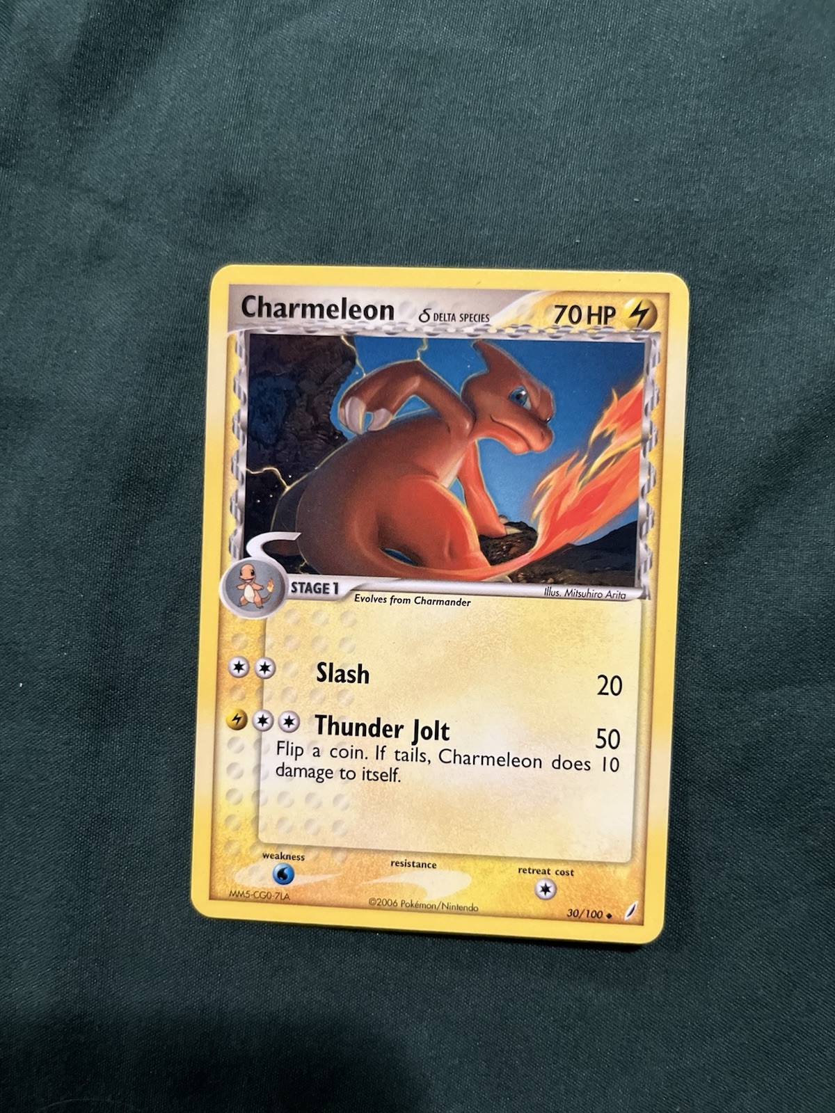 Charmeleon 30/100 Pokemon Card 2006