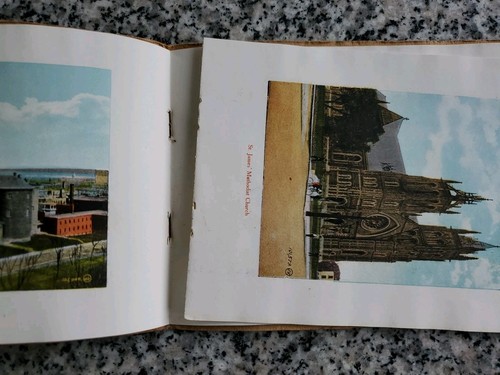Vintage Early Montreal Souvenir Color 29 Photos Booklet - Picture 4 of 6