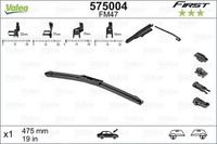 Wischblatt Hinten Rechts Valeo 575004 FüR VW Yugo