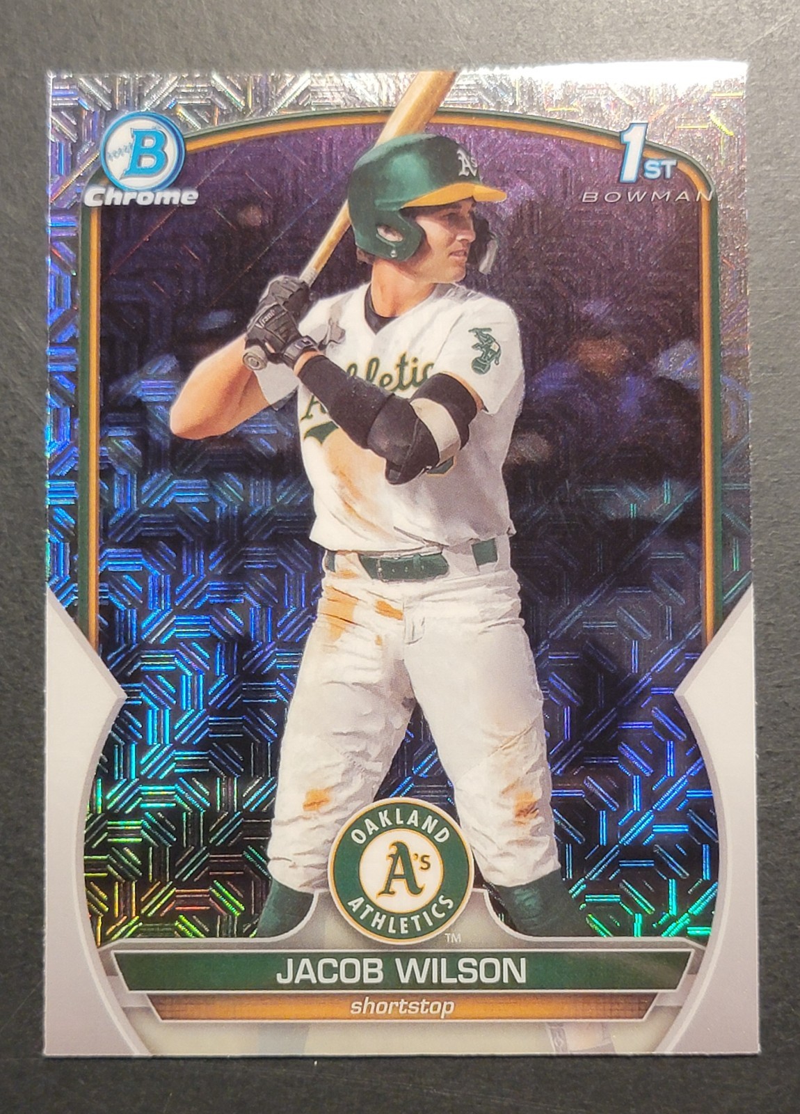2023 Bowman Draft - Chrome Jacob Wilson #BDC-121 Japan Refractor (RC)