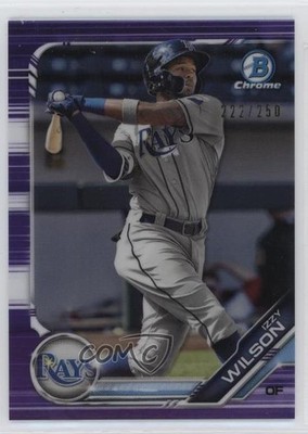 2019 Bowman Draft Chrome Purple Refractor 222/250 Izzy Wilson #BDC-13 uk2