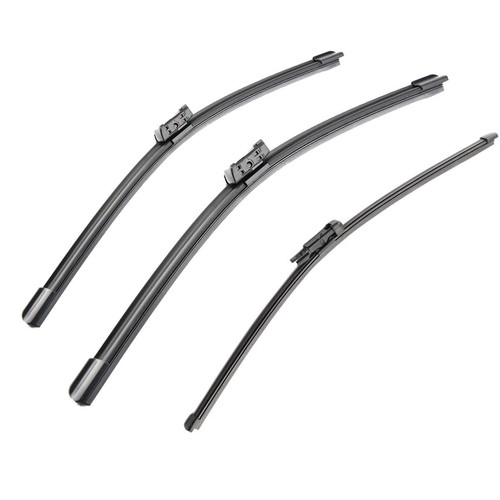3 Wipers 24" 20" 16" Front And Rear Fit for 95B 2014-2017 Windshield Wiper Bl...