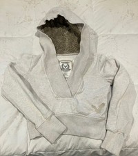 AMERICAN EAGLE - Cropped Hooded Sweatshirt - Women's - Size Medium