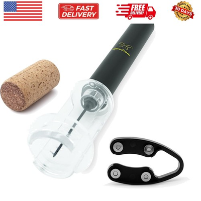 #ad Wine Opener Air Pressure Pump Corkscrew Wine Bottle Opener with Foil Cutter... $15.58