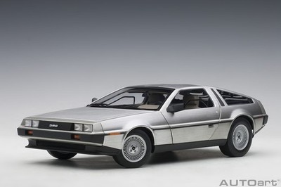 DeLorean DMC-12 - Satin Finish - 1:18 - Autoart (79916)