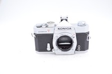 Konica Autoreflex T 35mm Camera Body, Chrome AS-IS For Parts