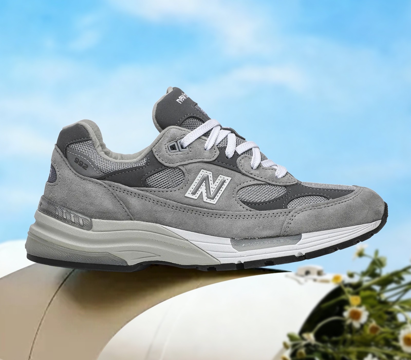New Balance 992 Made in USA 'Grey' 2020 Mens Retro Running Shoes M992GR