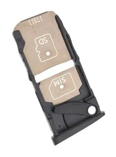 1Pc Black Mobile Micro SD SIM Card Tray Holder For Motorola Moto Z Force D