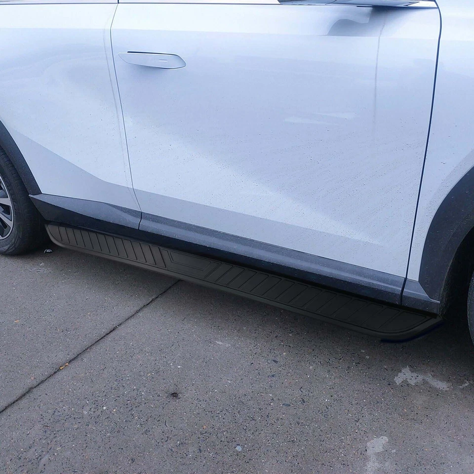 Tablas de correr de 600 lb aptas para Honda Pilot 2023-2026 barras Nerf negras Foto 2 de 4