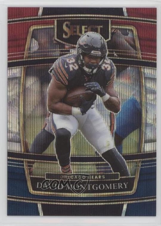 2021 Panini Select Concourse Tri-Color Prizm 106/249 David Montgomery #8 10kw