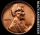 1958-D Lincoln Wheat Cent - Choice Gem Brilliant Unc  No Reserve  #i1746