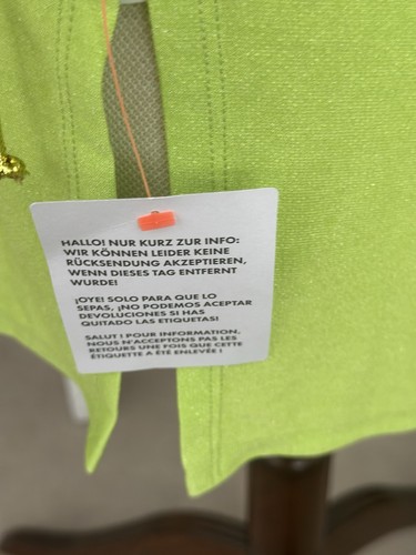 ASOS Lime Green Mini Party Dress Stretch Size 8 - Picture 7 of 11