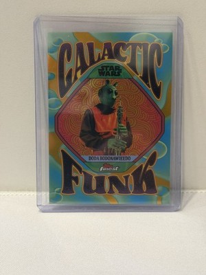 GALACTIC FUNK 2025 Topps Smugglers Outpost  #GF-7 Doda Bodonawieedo Gold 42/50