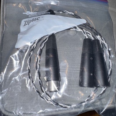 Kimber Kable Silver Streak 0.5 Meter Pair with XLR connectors (Retail $576)