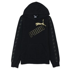 Schwarzer Pullover Hoodie Herren UK Gr&ouml;&szlig;e XS PUMA