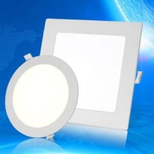 LED Panel Einbaustrahler Deckenleuchte Einbau Leuchte Spot flach slim eckig Rund