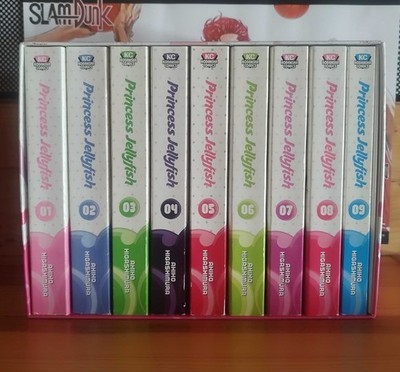 Princess Jellyfish Complete Box Set vols 1-9 Manga in English Englisch Kodansha