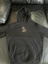 OVO October s Very Own OG Gold Owl Hoodie Bla...