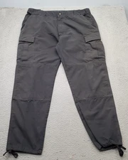 5.11 Tactical Series Cargo Pants Mens XL Black Flex Fire Hose Work Double Knee