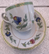 VILLEROY & BOCH HEINRICH INDIAN SUMMER Tea Cup & Saucer Vintage Stunning