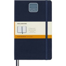 Moleskine NOTEBOOK LG EXPANDED RUL SAP.BLUE HARD