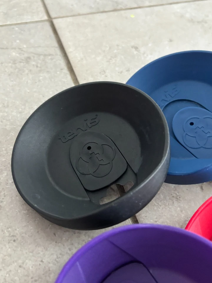 Lote de 7 piezas tapas mixtas para vaso TERVIS 16 OZ vaso plástico vaso 3,5" Foto 3 de 4