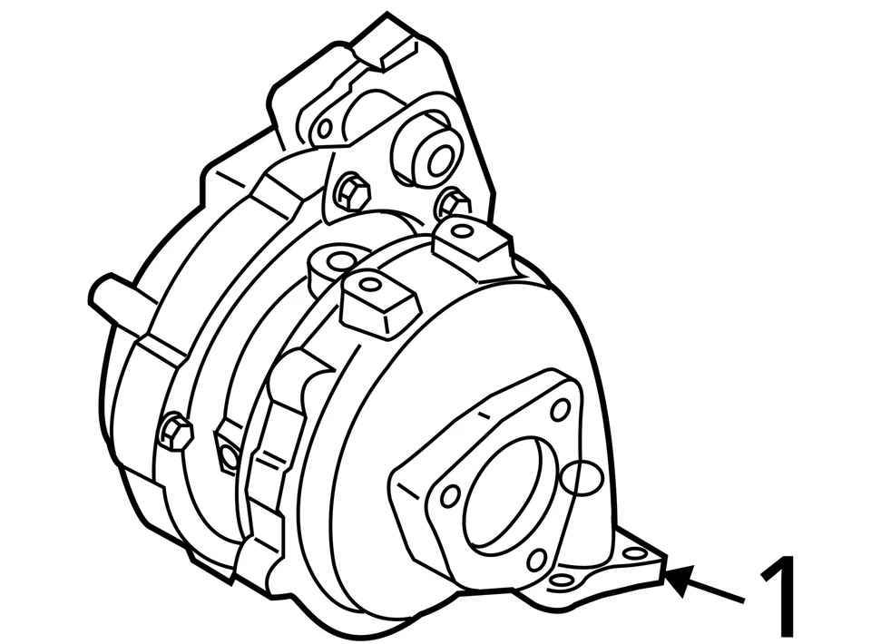 Turbo/Supercharger 3.0L Diesel Engine ID Cata Fits 09-14 TOUAREG 30461736 Foto 3 de 3