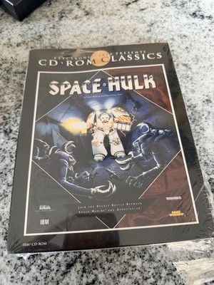 Space Hulk PC CD-ROM Warhammer 40K Sealed w/ Minor Seal Break & Dent Vintage
