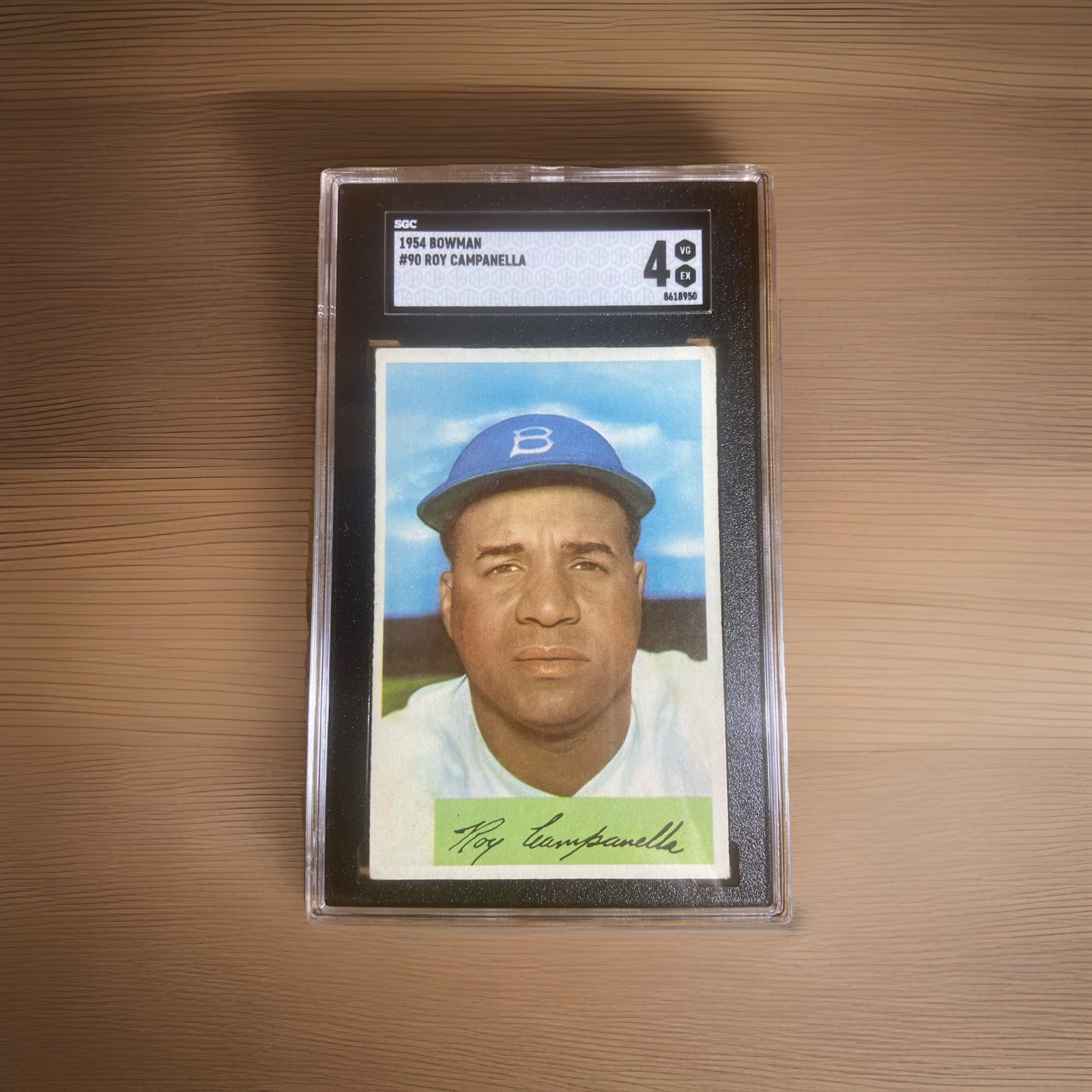 1954 Bowman #90 Roy Campanella SGC 4 VG-EX Deep Colors