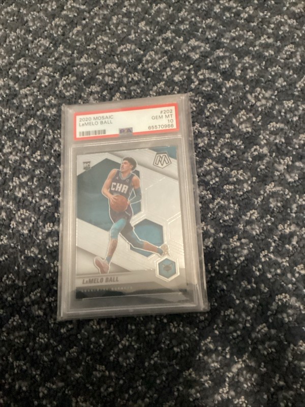 Psa10 Mosaic Rc Lamelo Ball #202