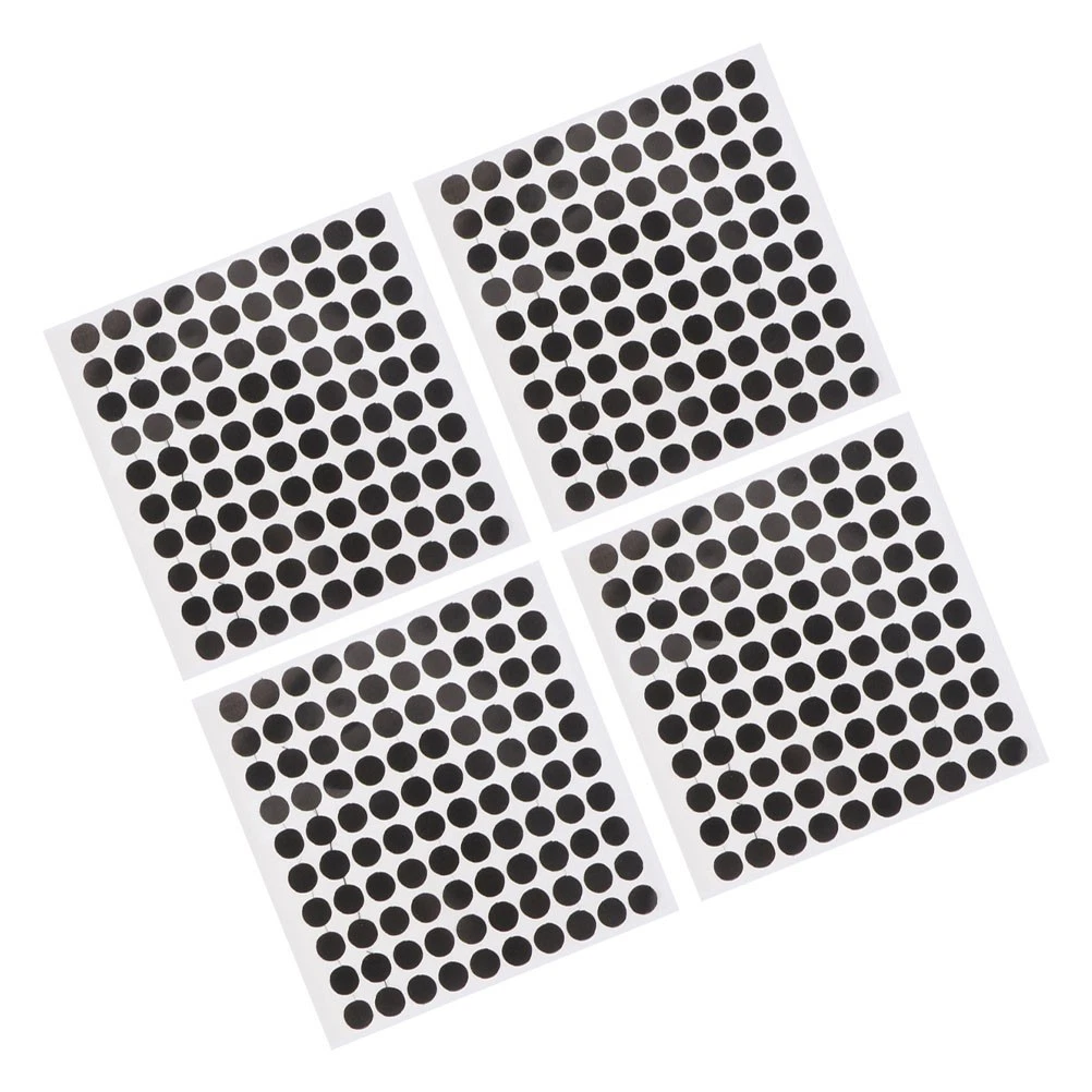 Pool Table Black Marker Dots Fabric 4Sheet Reusable Billiards Spots