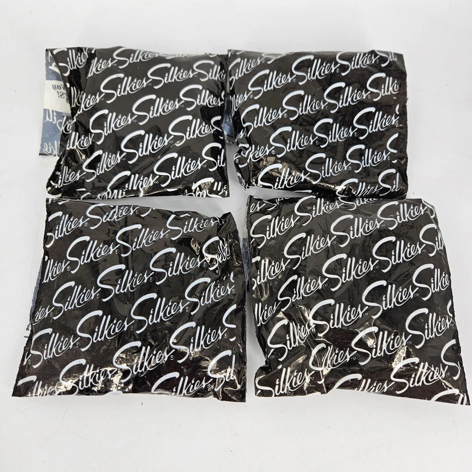 Medias hasta la rodilla Silkies para mujer talla única color topo lote de 4 paquetes 8 pares de nailon Foto 4 de 4