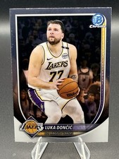 2025-26 Bowman Basketball Luka Doncic Chrome #BCV-123 Lakers