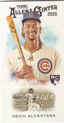 2025 Topps Allen & Ginter MLB No. N222-25 Kevin Alcantara Rookie