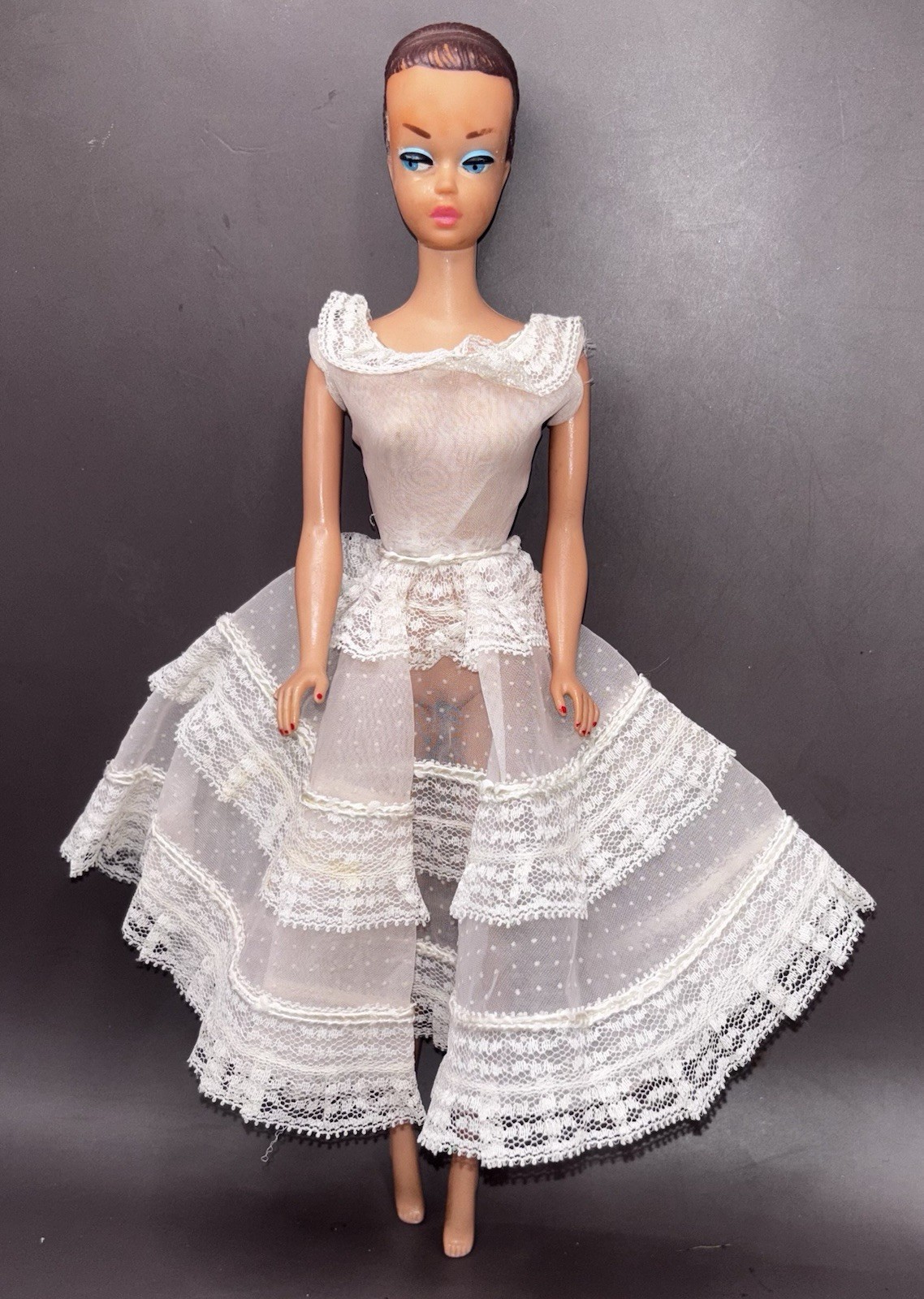 Vintage Barbie Doll PLANTATION BELLE Dress #966 Tagged JAPAN