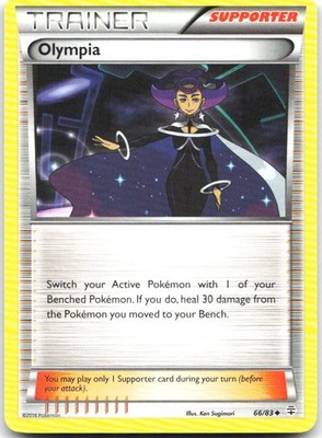 Olympia 66/83 Uncommon Generations Pokemon Lightly Played