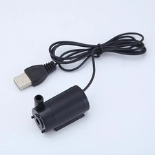 Mini Water Pump Mute Submersible USB 5V 1M Cable Garden Fountain Tool Fish Tank