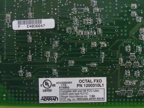 Adtran Atlas 550 Octal Octal 8 Port FXO 1200310L1 Quantity Available - Picture 5 of 5