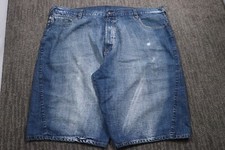 Karl Kani Y2K Vintage Massive Baggy Denim Shorts Men's 50x15 Hip-Hop Urban Skate